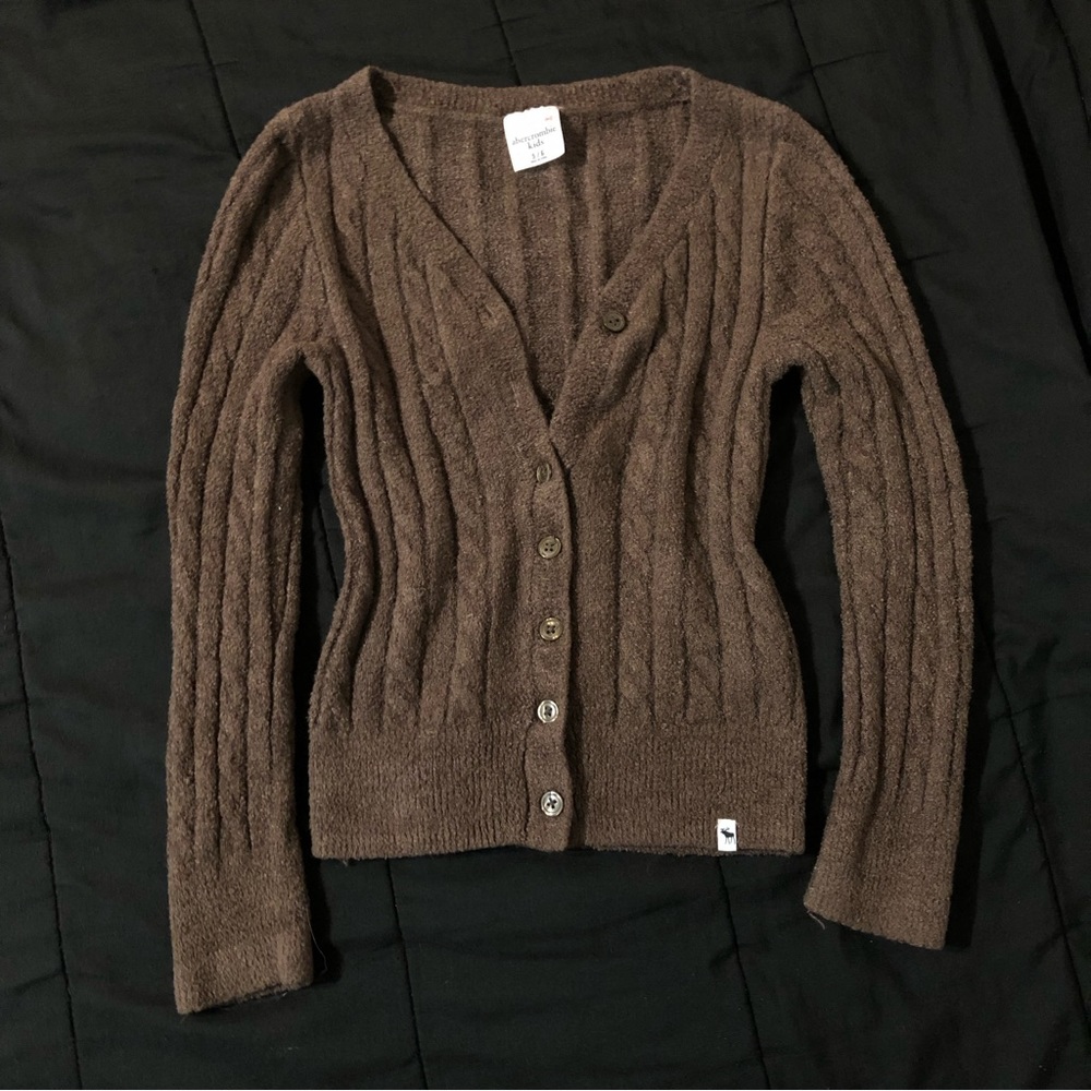 Sold - Abercrombie brown cardigan